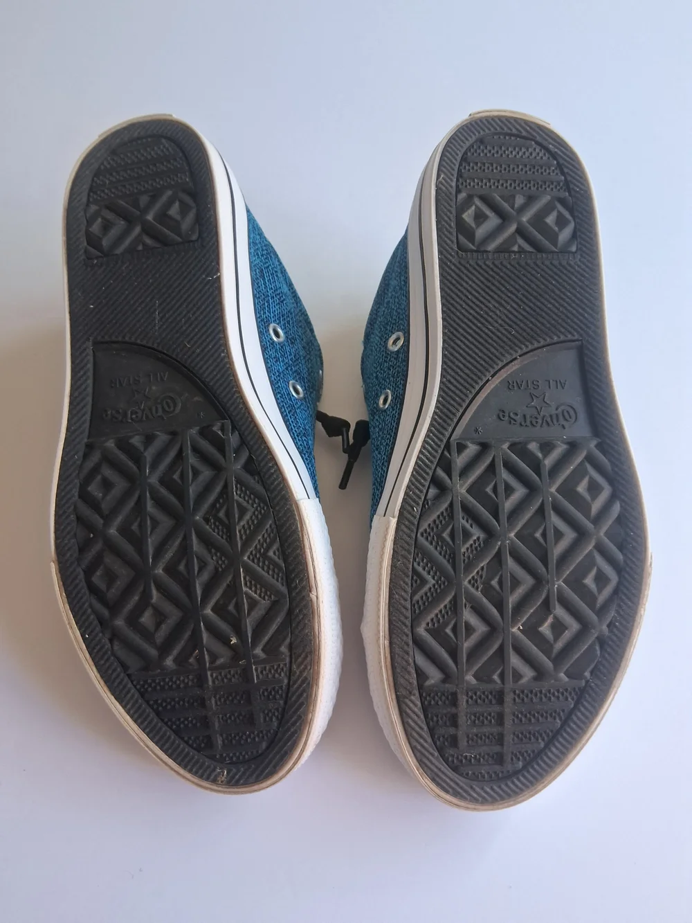 Converse All Star Blue Low-Top Chuck Taylor Sneakers Junior Youth Unisex Size 5
